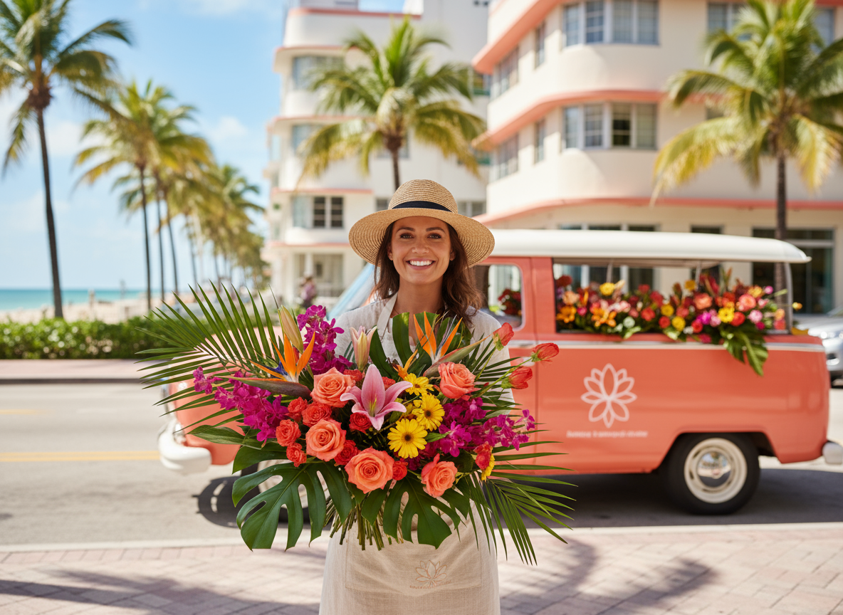 Miami Flower Delivery: Caskets, Lilies, Corsages & More